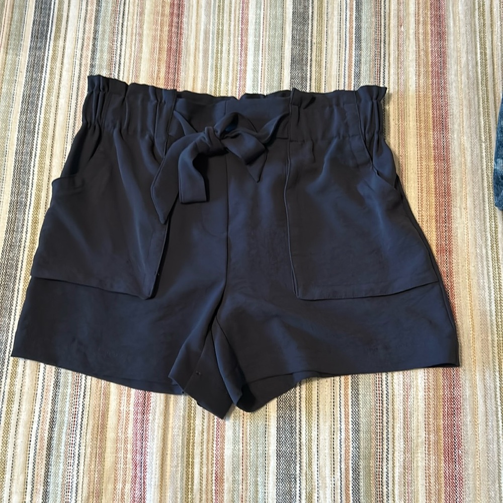 Dressy navy blue shorts